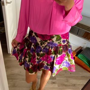 Floral Tibi skirt